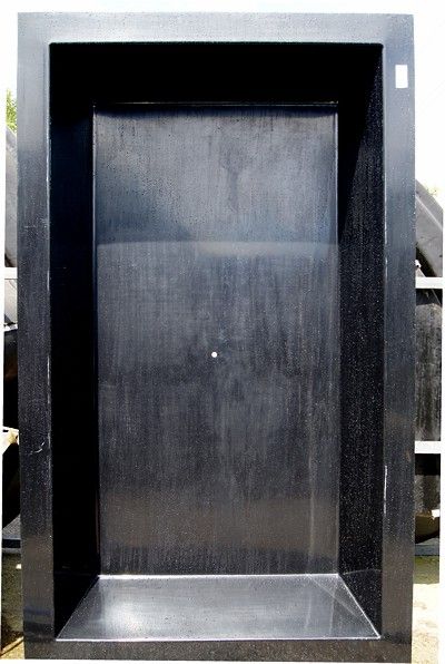 GFK Rechteckbecken (Schwarz) 370 x 180 x 52cm